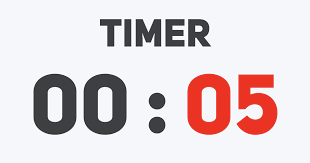 5 minute timer