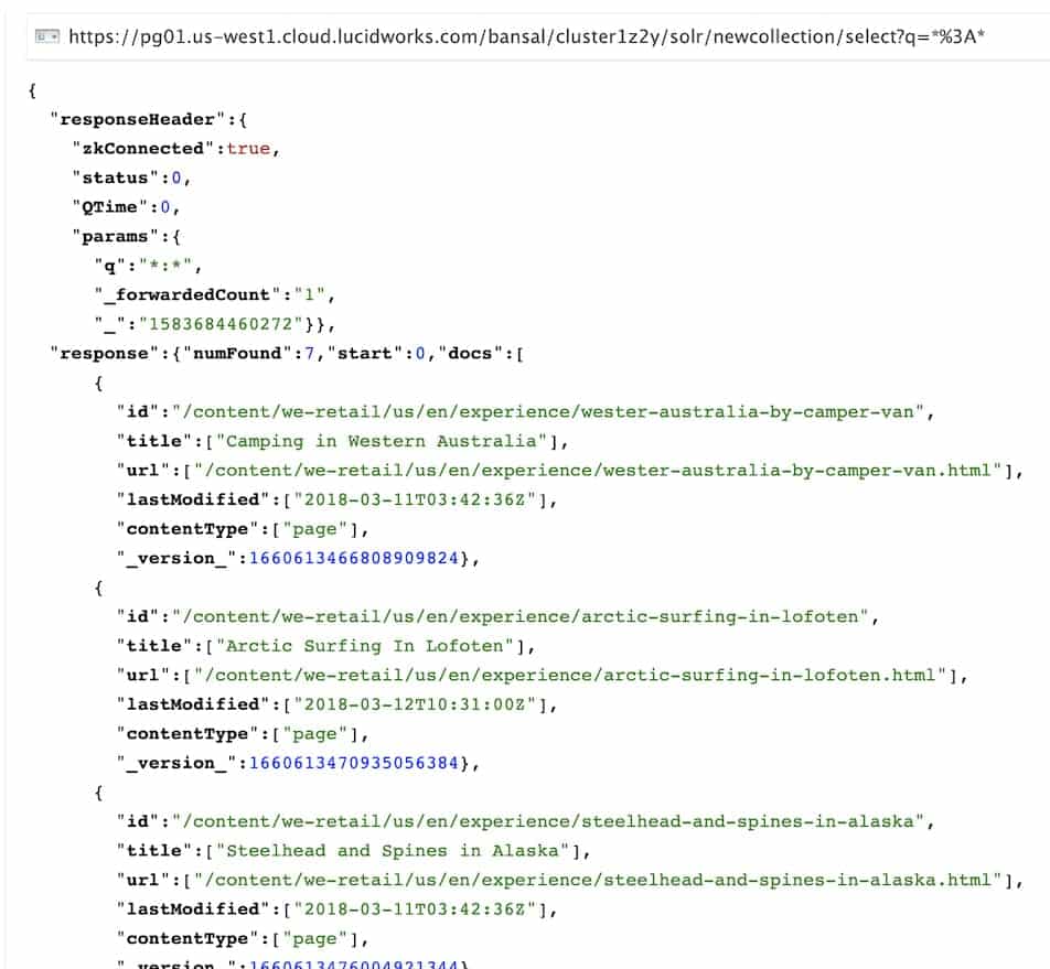 Configuring Lucidworks Managed Search for AEM